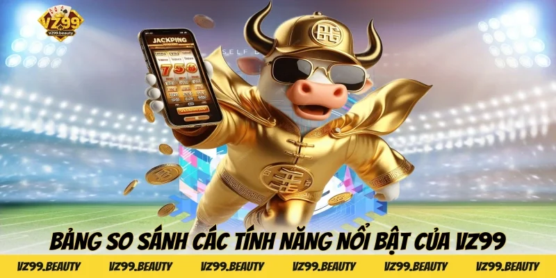 Bảng so sánh các tính năng nổi bật của VZ99