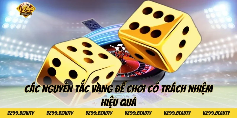 Các nguyên tắc vàng để Chơi có trách nhiệm hiệu quả